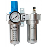 Фильтр с регулятором и лубрикатором 1/4" Garage FRL14