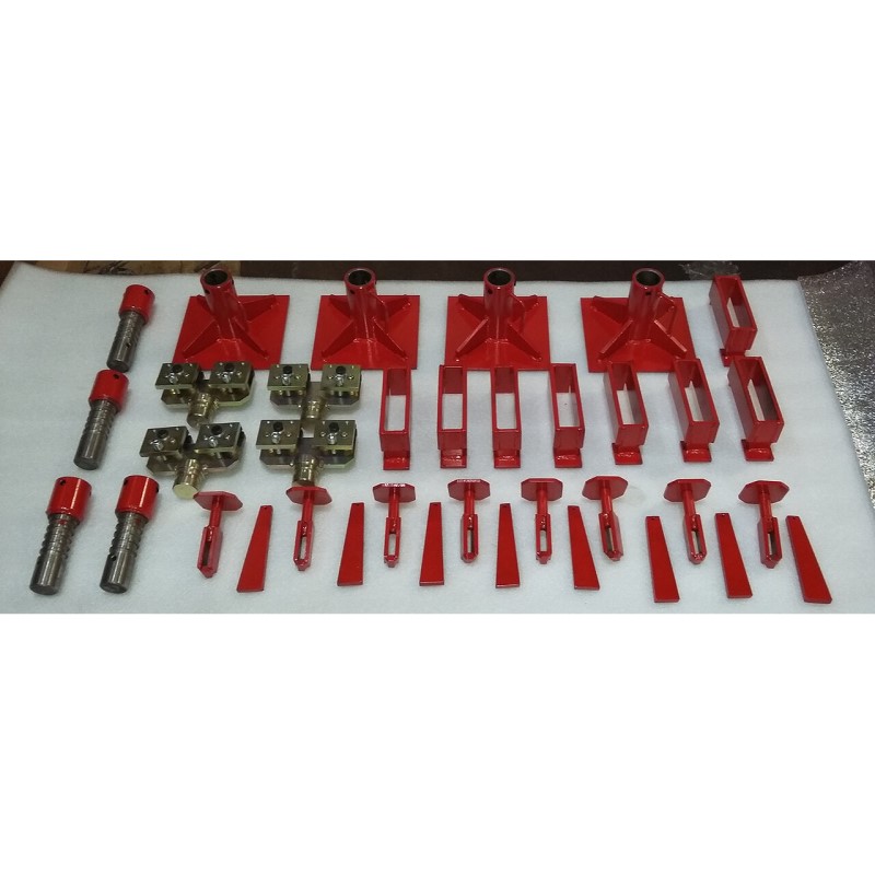 Комплект для фиксации автомобиля к напольным системам типа AUTOSTAPEL KOREK