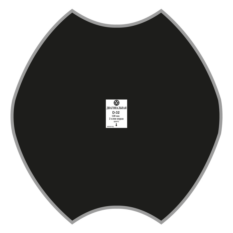 Пластырь D-32 диаг. 450мм (1шт/8) термо