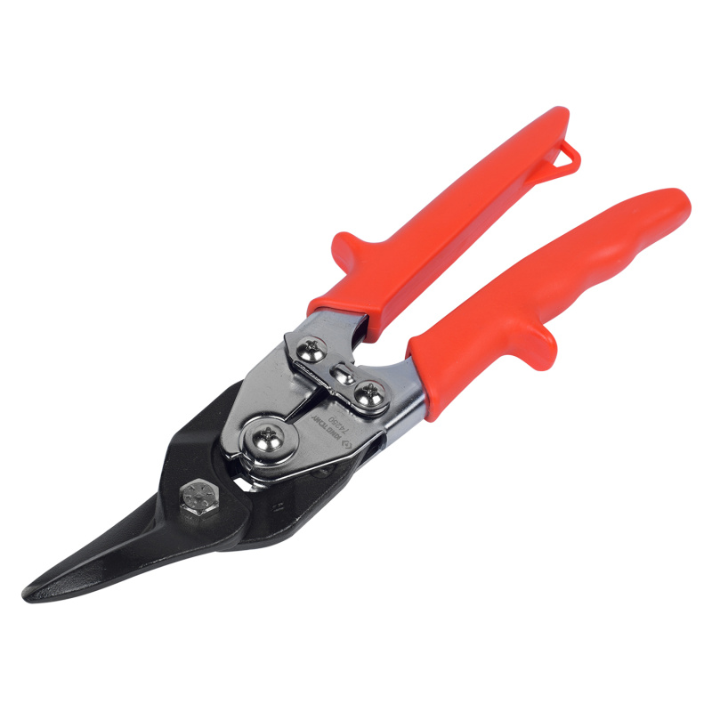 KING TONY Ножницы по металлу 260 мм, левые, загнутые  74250