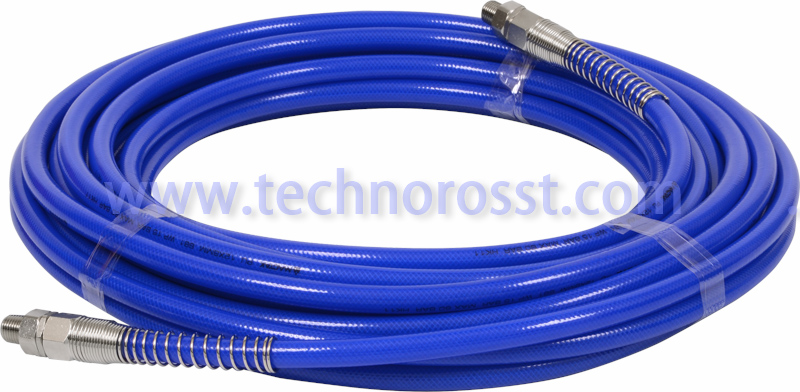 МАСТАК Шланг пневматический высокого давления 10х15 мм,10 м, полиуретановый, резьба 1/4" 681-10010T