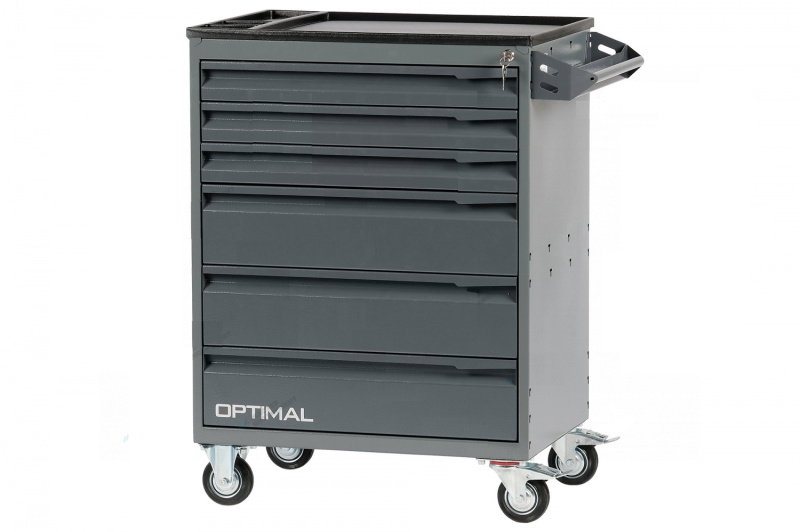Тумба для инструментов, 6 выдвижных ящиков NORDBERG NT116