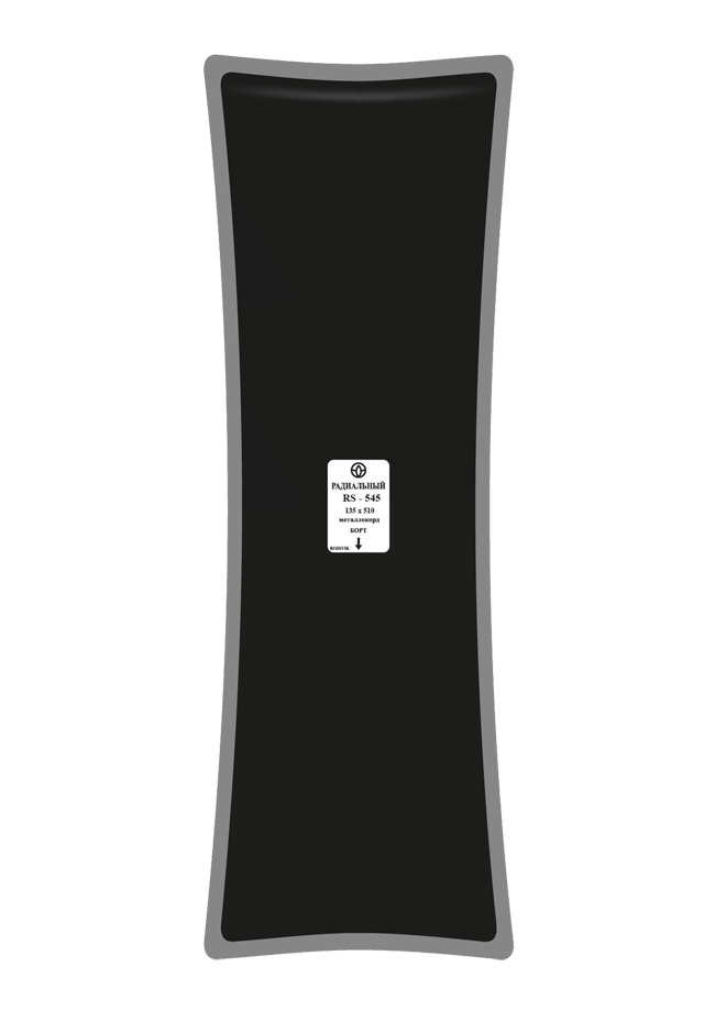 Пластырь RS-545 м/корд 135x510мм 