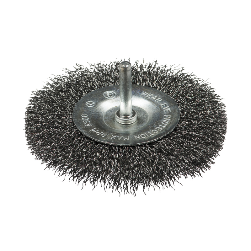 Щетка дисковая, гофрированная для дрелей № 151 ПрофОснастка Мастер хв 6 мм D38 мм RPM 4500 S 0,3