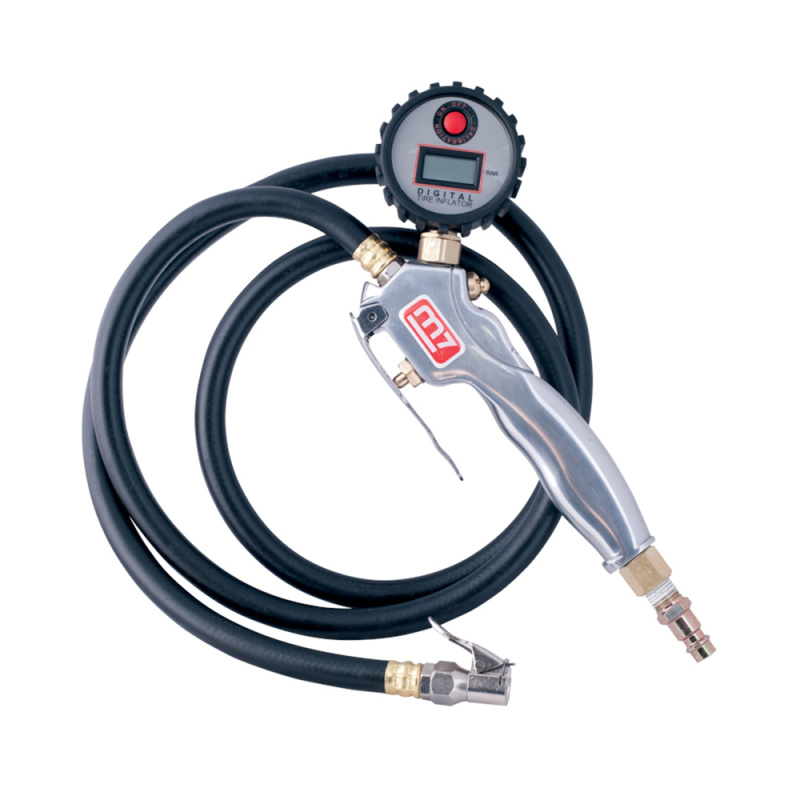 MIGHTY SEVEN Пистолет для подкачки шин 11 бар, с цифровым манометром / SB-315