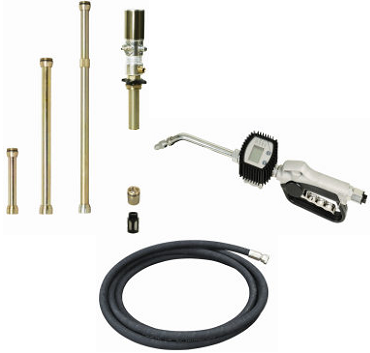 Компект на бочку 60-220 л., насос 3:1, пистолет с электр. счетчиком и жестким наконечником 1700212