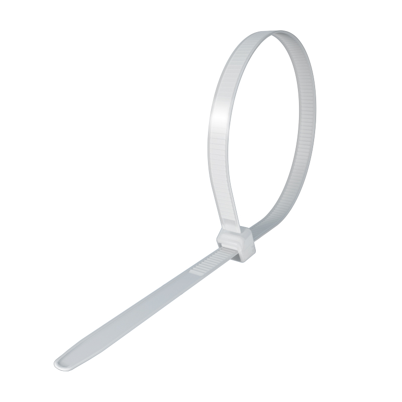 Кабельная стяжка КСС 8х400 белая (100шт)