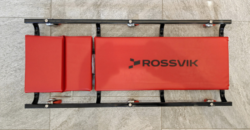 Тележка подкатная (лежак), г/п130кг, 1020*434*95мм ROSSVIK ST336