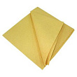 Замша искусственная 50*45  без упаковки (желтая)